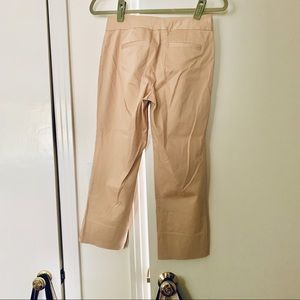 Silk Cropped Dress Slacks - pair with Tan Blazer!